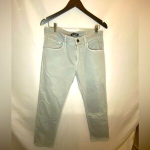 Mavi Jeans men's size 33/30 light grey Marcus slim straight leg